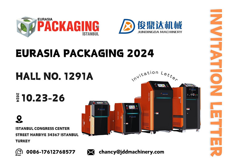 Ruian Jundingda Machinery Co., Ltd. na Eurasia Packaging 2024, Istanbul, Turecko